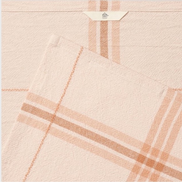 Hearth and hand blush flour sack towels set of two and Meyers clean day set - Picture 6 of 6